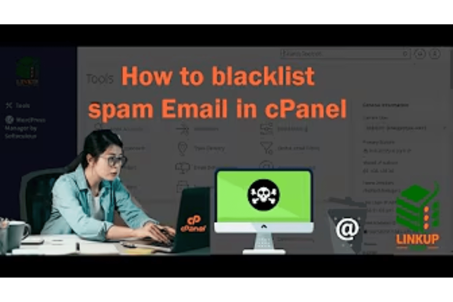 How to whitelist and blacklist Emails in cPanel