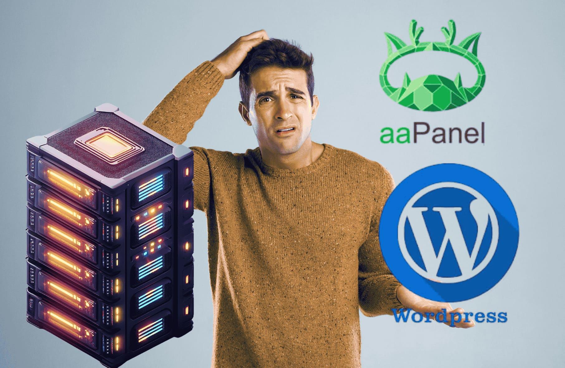 wordpress in aapanel
