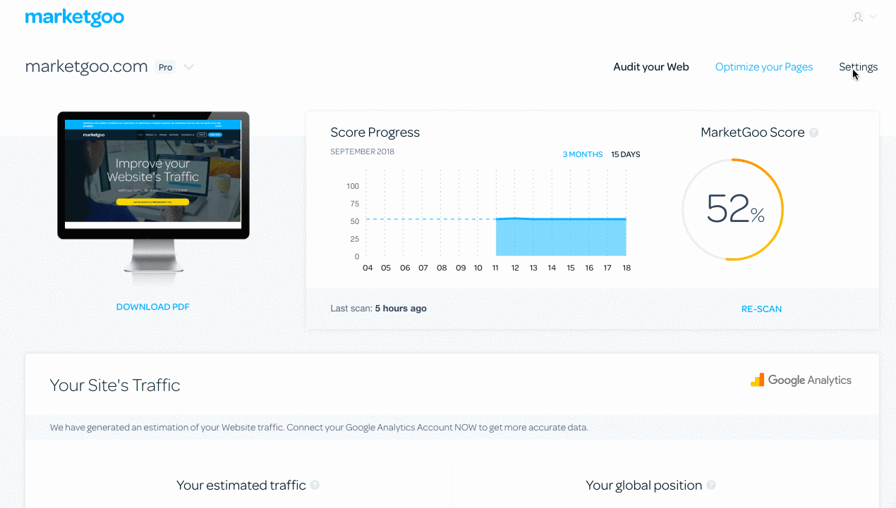 Search engine optimization tool